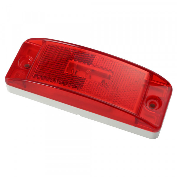 SuperNova&reg; Sealed Turtleback&reg; II Clearance/Marker LED Lamp with Built-In Reflector - Red